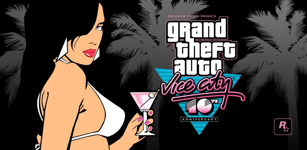 دانلود بازی جی تی ای وایس سیتی اصلی+مود اندروید Grand Theft Auto: Vice City 1 grand theft auto vice city banner