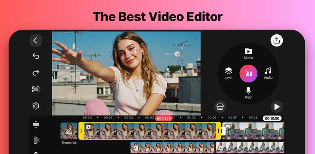 دانلود برنامه کاینمستر پرمیوم و کامل برای اندروید KineMaster 1 kinemaster video editor banner