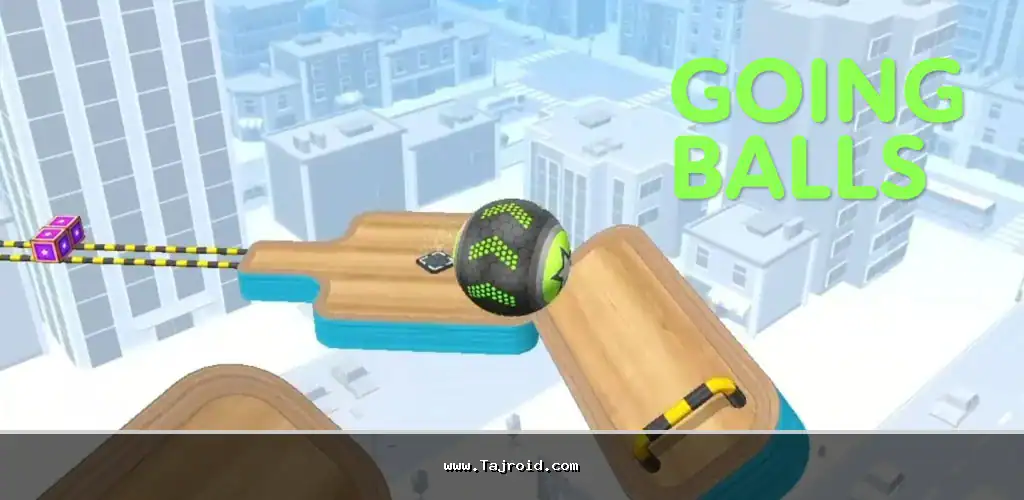 دانلود بازی کنترل توپها تفننی و سرگرمکننده اندروید+مود Going Balls 1 Going Balls Cover