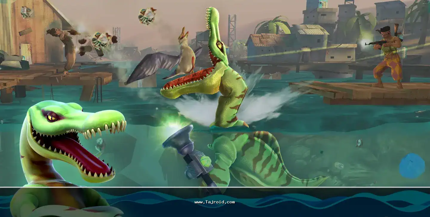 کوسه گرسنه جهانی Hungry Shark World