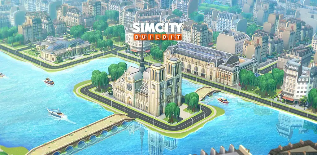 دانلود بازی سیم سیتی شهرسازی اندروید بهترین تجربه مدیریت شهر SimCity BuildIt 1 SimCity BuildIt Cover3