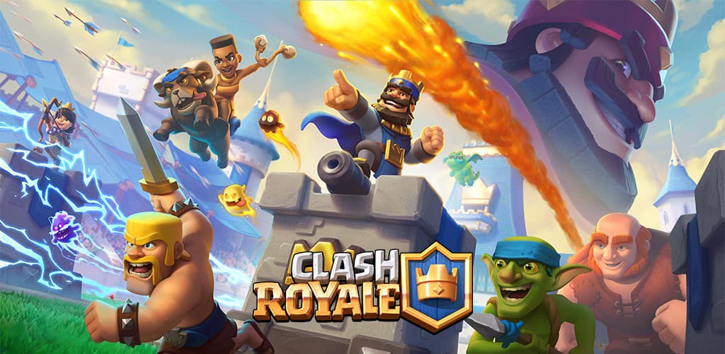 دانلود کلش رویال اندروید استراتژی کارتهای جادویی Clash Royale 1 clash royale banner