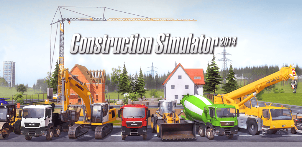 دانلود بازی کانستراکشن سیمولاتور 2014 مود شده برای اندروید Construction Simulator 2014 1 construction simulator 2014 banner