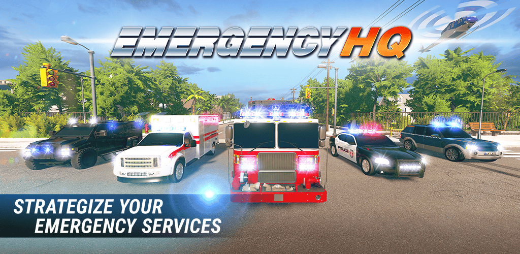 دانلود بازی مرکز اورژانس برای اندروید + شبیهساز مدیریت بحران EMERGENCY HQ 1 emergency hq firefighter game banner