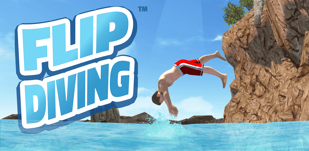 دانلود بازی شیرجه جسورانه؛ نسخه مود و آفلاین بهترین بازی ورزشی اندروید Flip Diving 1 flip diving banner