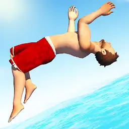 شیرجه جسورانه Flip Diving icon