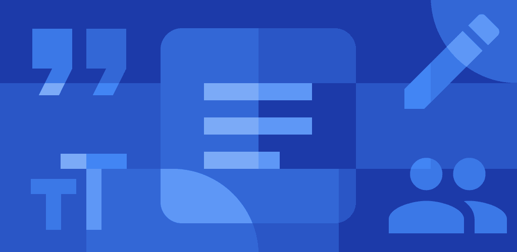 دانلود گوگل داکز برای اندروید + ویرایش اسناد متنی Google Docs 1 google docs banner