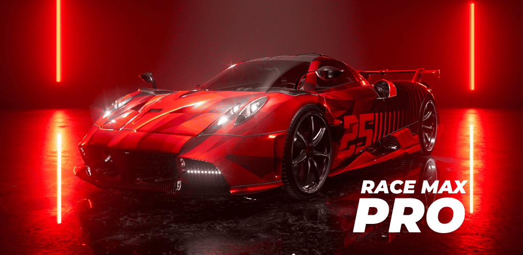 دانلود بازی ریس مکس پرو مود بی نهایت برای اندروید Race Max Pro 1 race max pro car racing banner