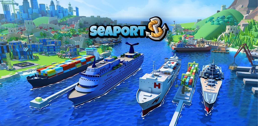 شبیه‌ساز بندر تجاری Sea Port: Cargo Boat Tycoon