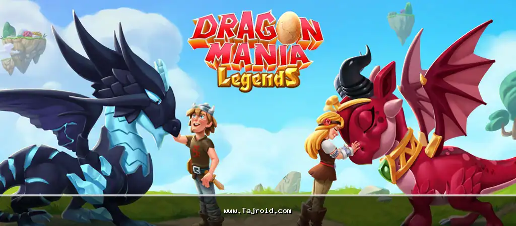 دانلود بازی شبیهسازی پرورش اژدها و ماجراجویی اندروید Dragon Mania Legends 1 Dragon Mania Legends Cover B