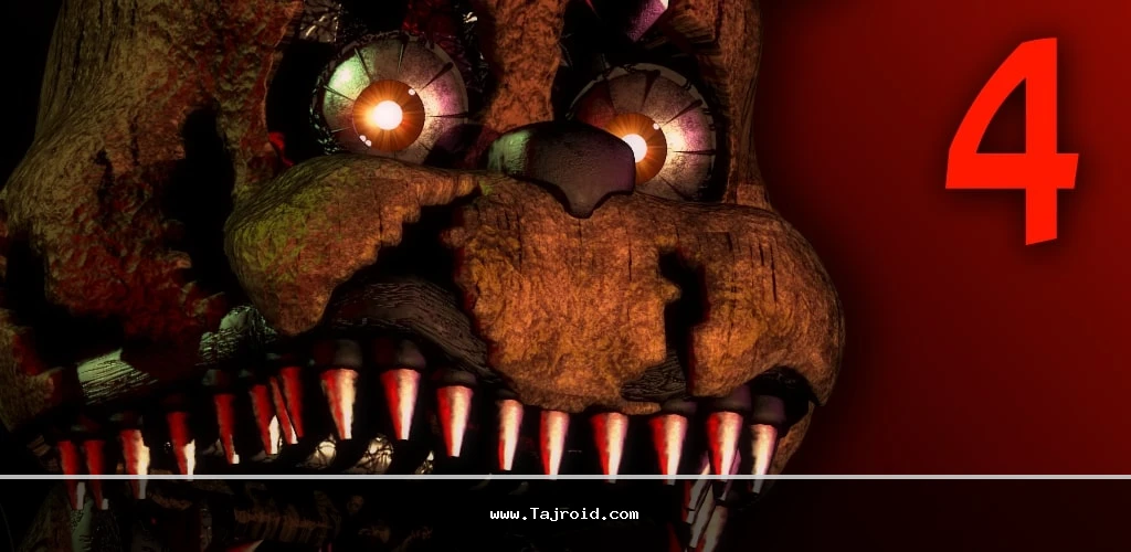 دانلود فناف ۴ پنج شب کنار فردی نسخه خریداری شده و مود شده برای اندروید | Five Nights at Freddy’s 4 1 Five-Nights-at-Freddy's-4