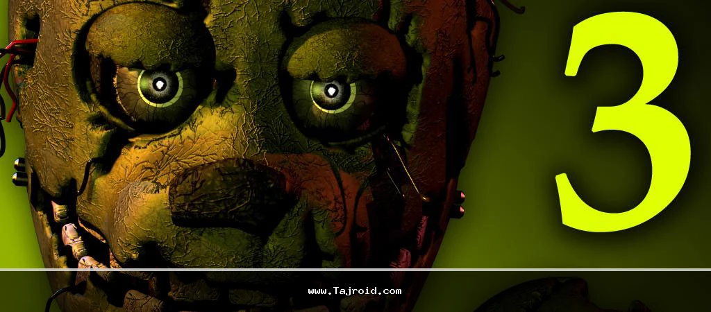 دانلود بازی فناف ۳ پنج شب کنار فردی خریداری شده و مود اندروید | Five Nights at Freddy’s 3 1 Five Nights at Freddy's 3