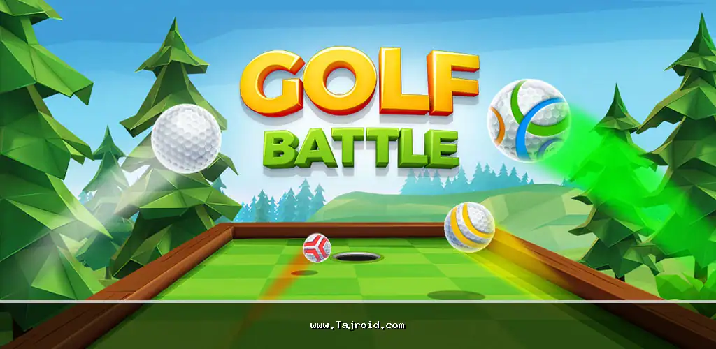 دانلود بازی ورزش نبرد گلف آنلاین چندنفره اندروید رقابتی Golf Battle 1 Golf Battle Cover