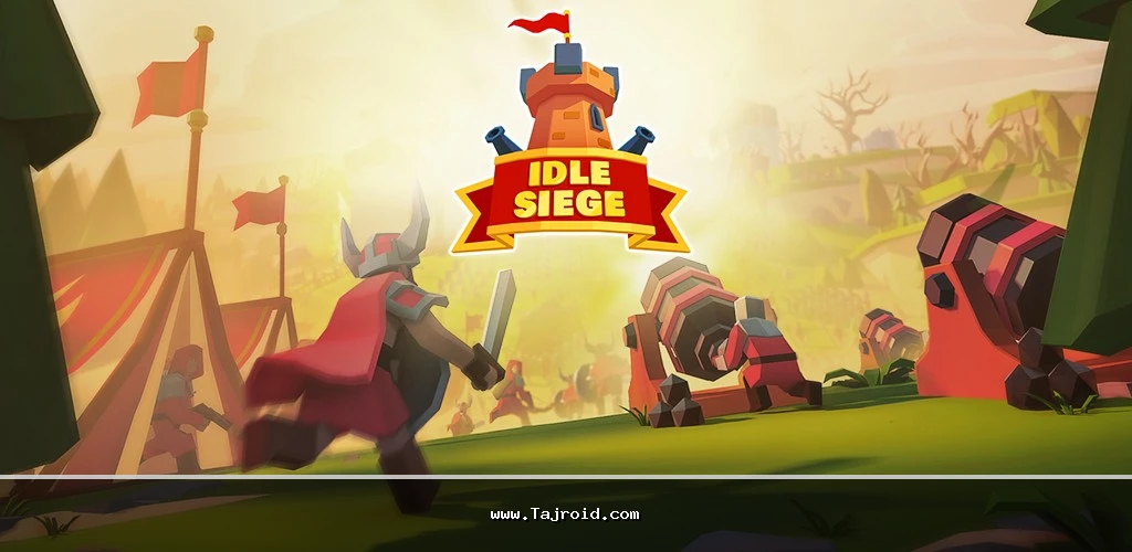دانلود بازی محاصره شبیهساز نبرد برای اندروید | Idle Siege: War Simulator Game 1 Idle Siege