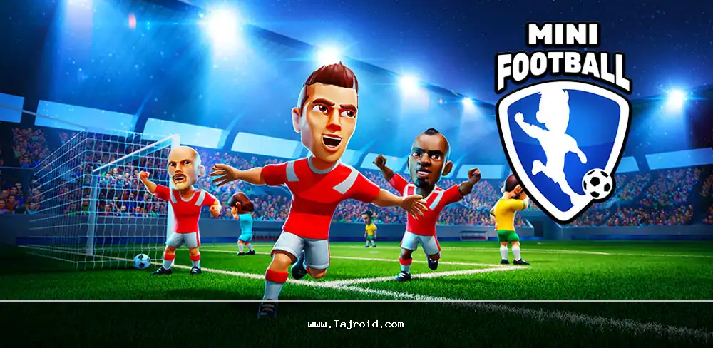دانلود بازی ورزشی مینی فوتبال بازی آنلاین چندنفره اندروید Mini Football 1 Mini Football Cover2