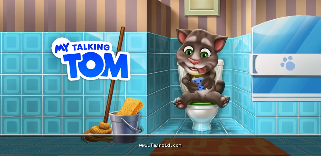 دانلود بازی تام سخنگو اندروید نسخه مود سکه و الماس بینهایت | My Talking Tom 1 My Talking Tom Android