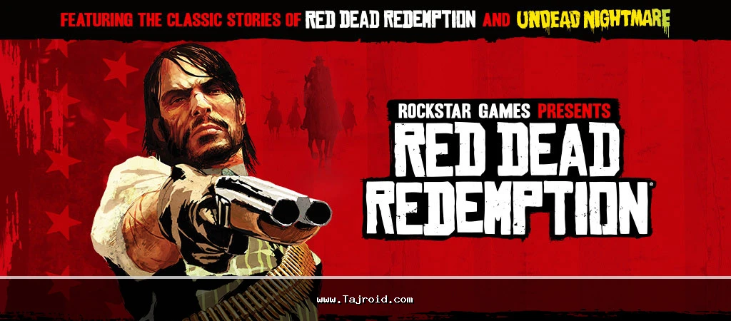 دانلود بازی اکشن نسخه کامل و آنلاک شده رد دد ردمپشن اندروید Red Dead Redemption 1 Red Dead Redemption NETFLIX