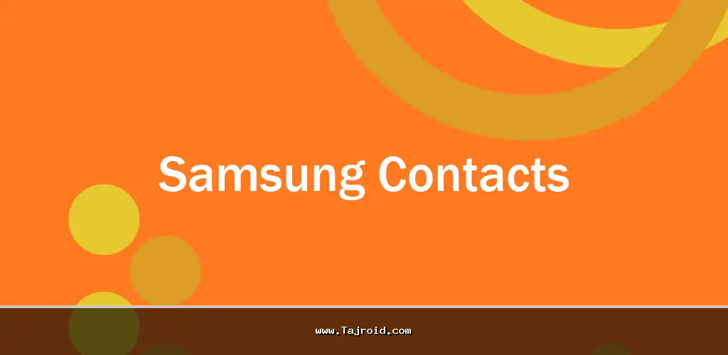 Samsung Contacts Samsung Contacts