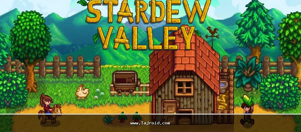 دانلود بازی دره استاردیو نسخه خریداری شده کامل برای اندروید | Stardew Valley 1 Stardew Valley Chucklefish Limited Android