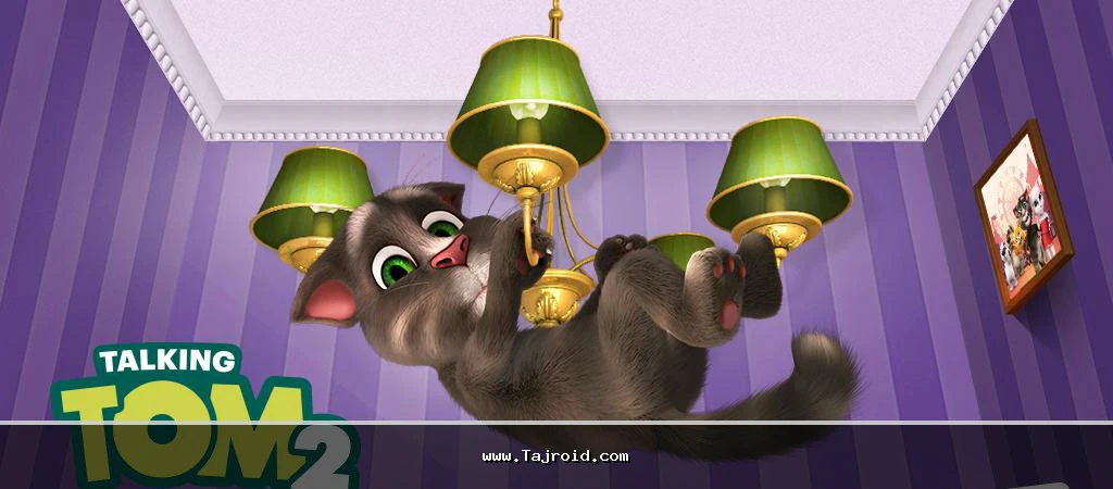 دانلود بازی کودکانه تام سخنگو 2 اندروید | Talking Tom Cat 2 1 Talking Tom Cat 2