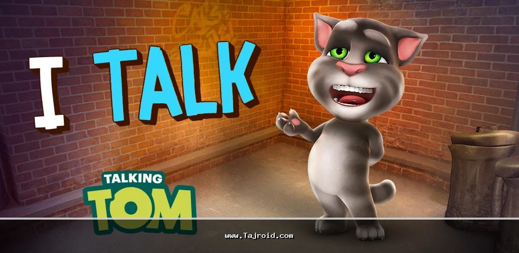 دانلود بازی تاکینگ تام 1 اندروید نسخه مود غذای بینهایت | Talking Tom Cat 1 Talking Tom Cat