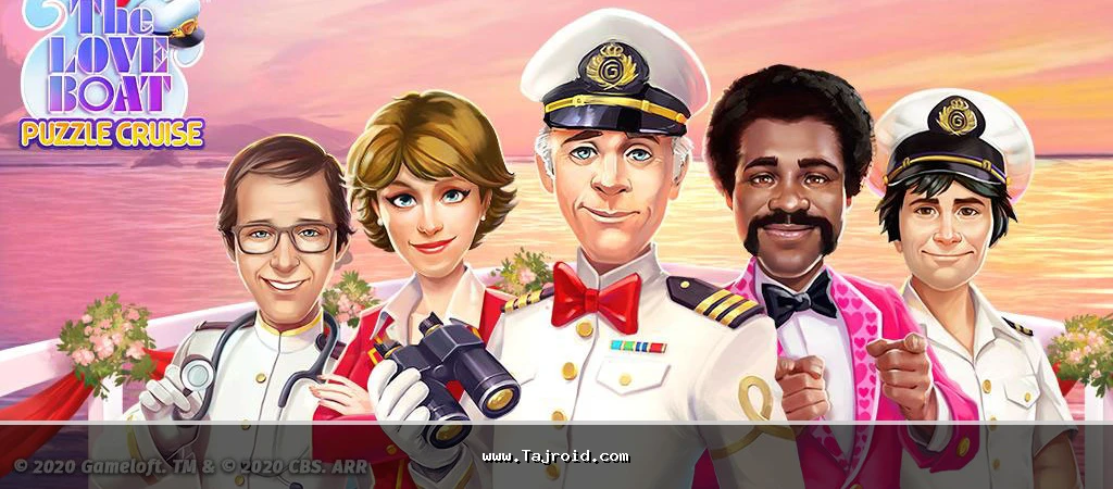 دانلود بازی قایق عشق برای اندروید The Love Boat: Puzzle Cruise 1 The Love Boat Puzzle Cruise – Your Match 3 Crush Cover