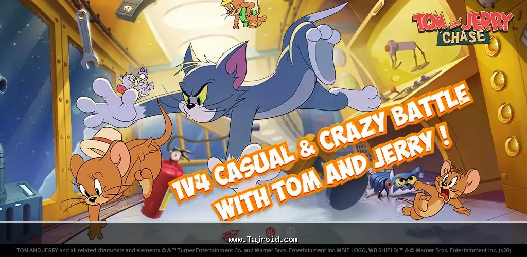 دانلود تام و جری تعقیب بازی رقابتی آنلاین Tom and Jerry: Chase 1 Tom and Jerry Chase Cover