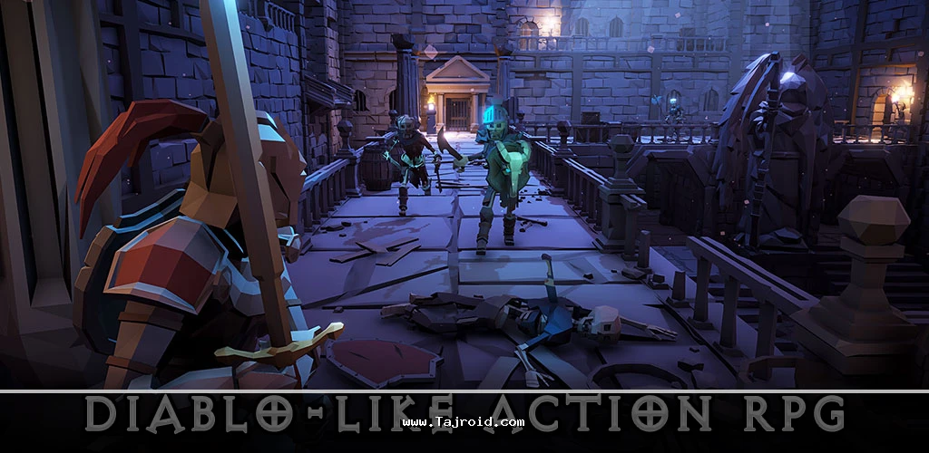 دانلود فانتزی چندضلعی بازی نقش آفرینی آنلاین برای اندروید | Polygon Fantasy Action RPG 1 Polygon-Fantasy